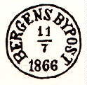 Bergen I Stempel 1